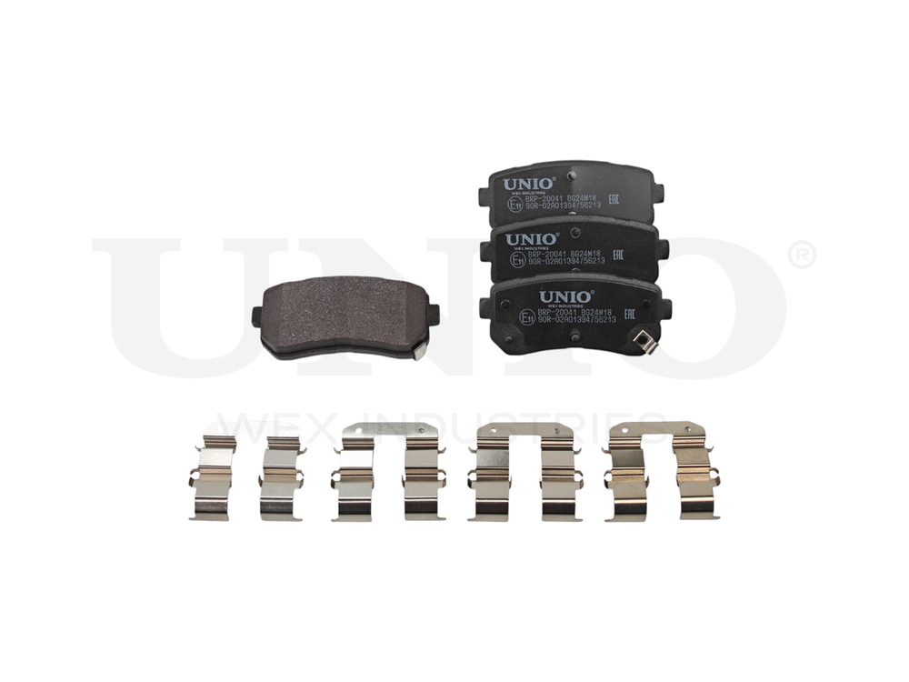 Колодки тормозные диск. задние UNIO BRP-20041