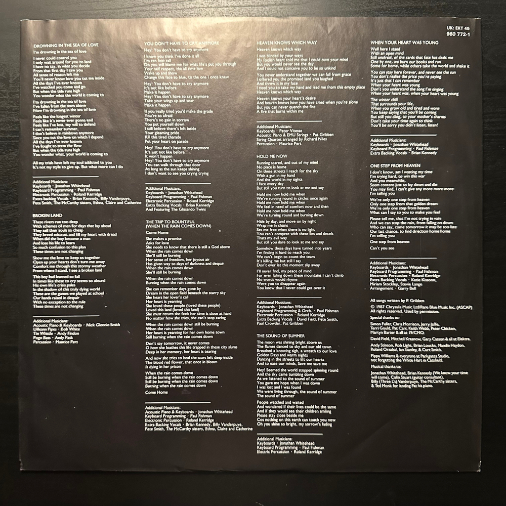 The Adventures - The Sea Of Love (Германия 1988г.)