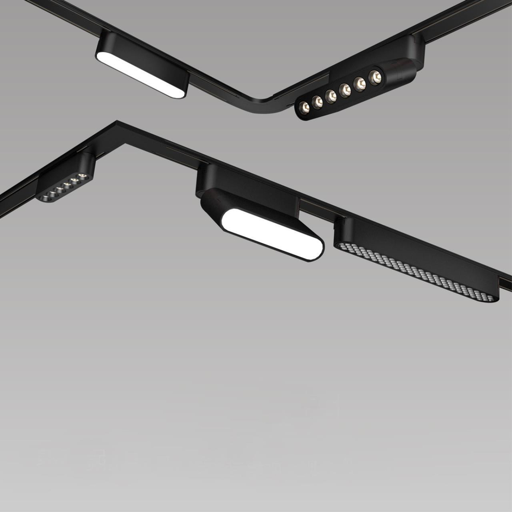 359066 SHINO NT23 177 черный Доп. адаптпер для создания поворотных светильников с арт. 359072, 359076, 359080 IP20 12W SMAL