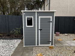 Пластиковый сарай Keter Manor Pent 6x6