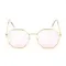 Очки солнцезащитные &quot;OneSun&quot;, 13 х 13 х 4.5 см, линза 4.5 х 5 см, розовые