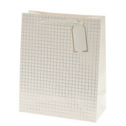 GAEM Пакет подарочный M (бумага 210г/м2, блок 12шт), L26 W12 H32 см, 14в.