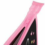 Папка для тетрадей ПИФАГОР А4, 1 отделение, картон/пластик, на молнии, "Dark kitten", 273339