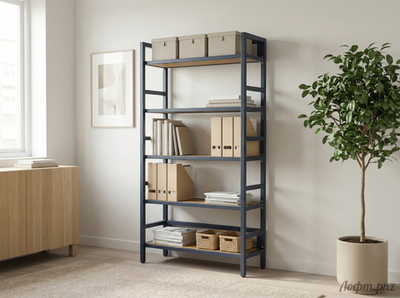 Стеллаж в стиле Лофт "Классика"