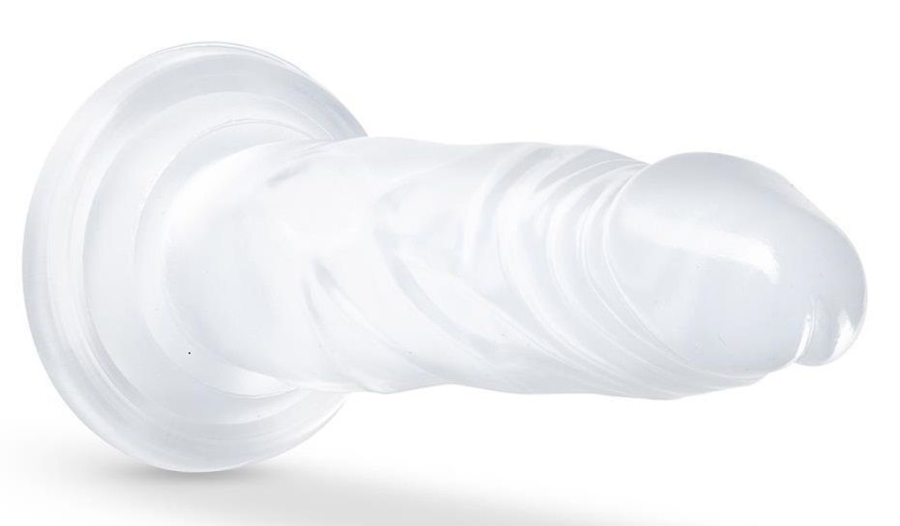 Blush Novelties Crystal 19 см – прозрачный фаллоимитатор-реалистик на присоске