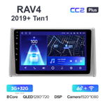 Teyes CC2 Plus 10,2"для Toyota RAV4 2019+ (тип1)