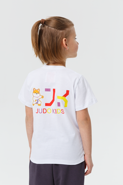 Детская футболка judo kids шиба