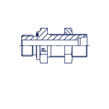 Штуцер FDE DS12 BSP 3/8" (корпус) CAST