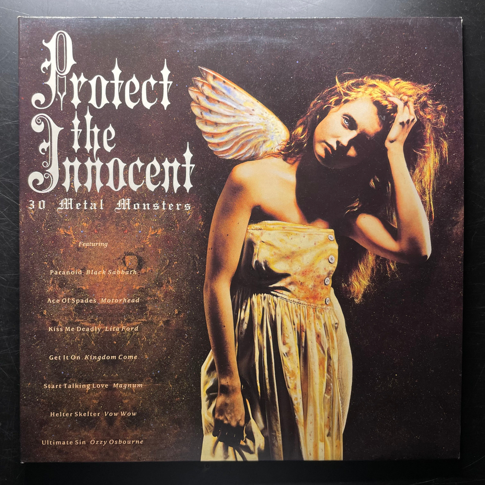 Сборник Protect The Innocent - 30 Metal Monsters 2LP (Англия 1989г.)