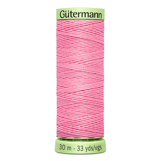 Нить Top Stitch 30/30 м для декоративной отстрочки, Gutermann, 758 розовый