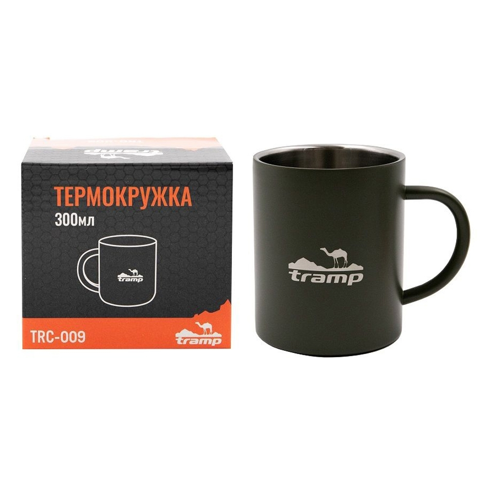 Tramp Термокружка 300 мл, TRC-009.12, оливковый