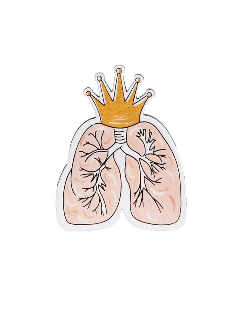 Значок AUGUST WOOD AW_M10 "Сосуд Гигеи"