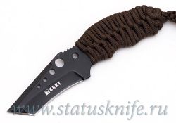 Нож CRKT Crawford N.E.C.K. fixed green cordфотография - 1