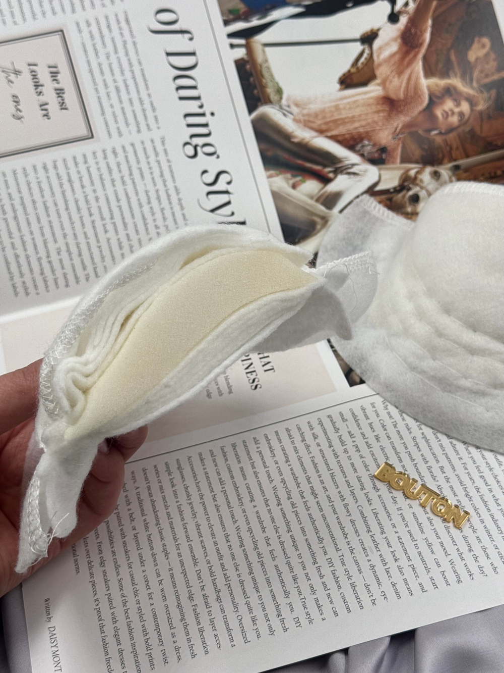 Подплечники (плечики) плечевые накладки плсложные белые трансформер