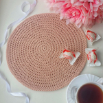 Coral polyester cord 2 mm