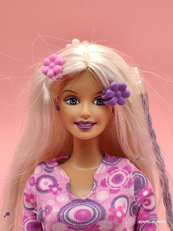 Кукла Барби 90х винтаж Rare Barbie Stylin Hair 2002 г,03016