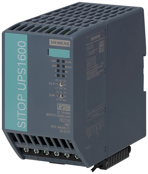 SITOP UPS1600 40a ethernet/ profinet блок бесперебойного электропитания, SIEMENS 6EP4137-3AB00-2AY0