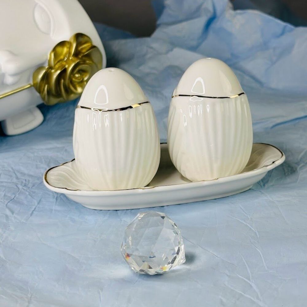 Lenardi 109-179 Набор солонок на подставке ORCHIDEA в под.уп.(х36)Фарфор