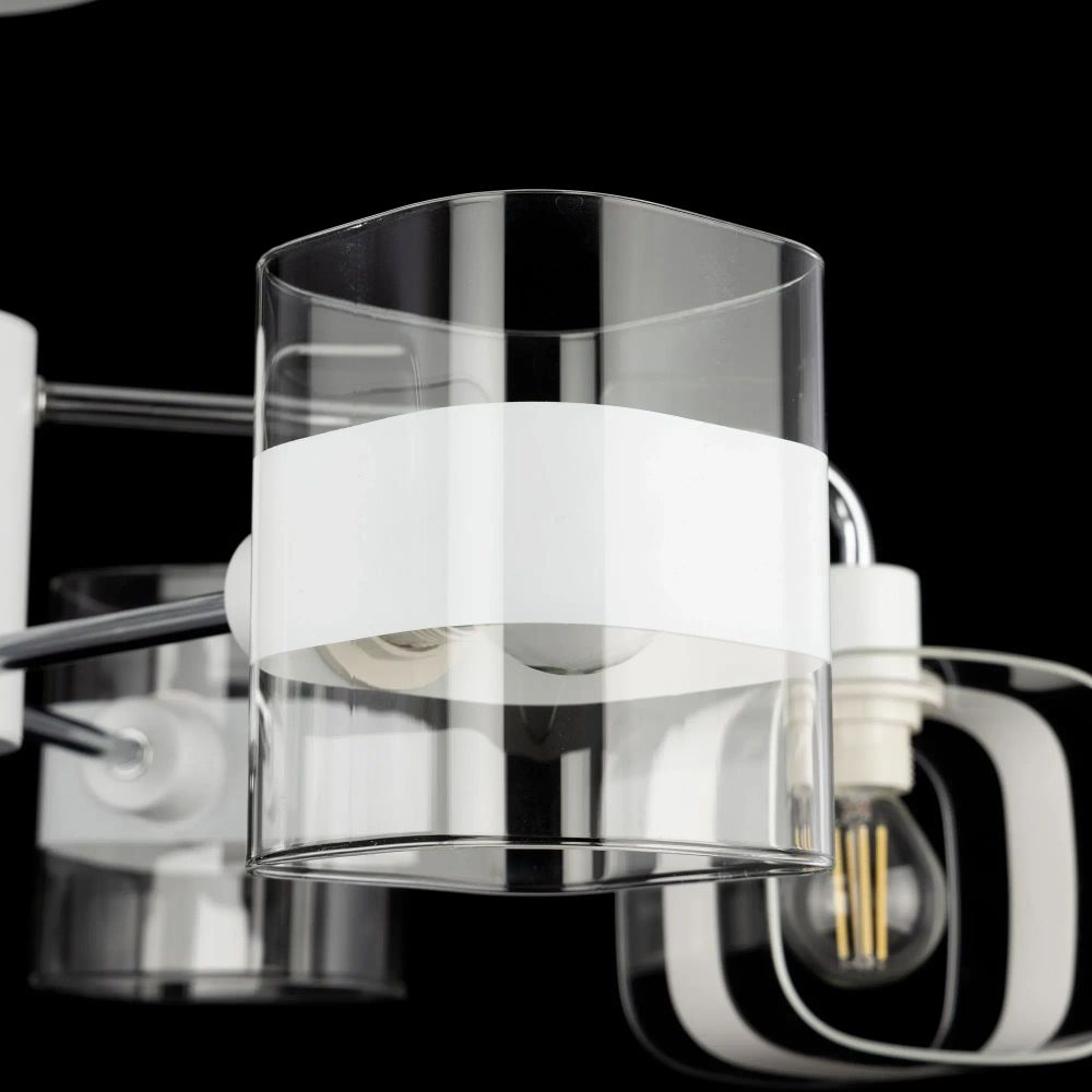 Citilux Бертон CL140160 Люстра потолочная Белая