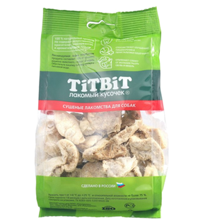 Легкое говяжье Титбит мягкая упаковка, 21гр.