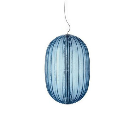 Pendant design lamp  Plass by Foscarini (Blue)