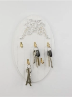 Ключница настенная с крючками