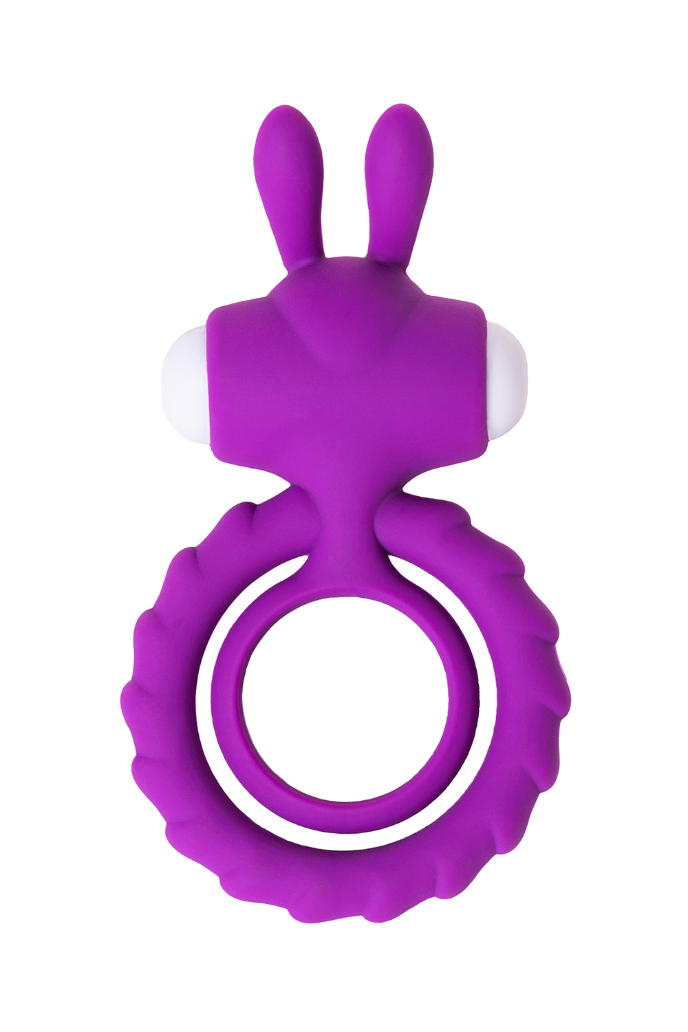 Эрекционное кольцо на пенис JOS GOOD BUNNY, силикон, фиолетовый, 9 см
