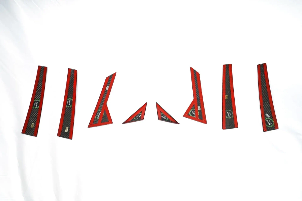 Комплект накладок на стойки окон для AUDI S4 & A4 S LINE 2020-2025+ Ауди