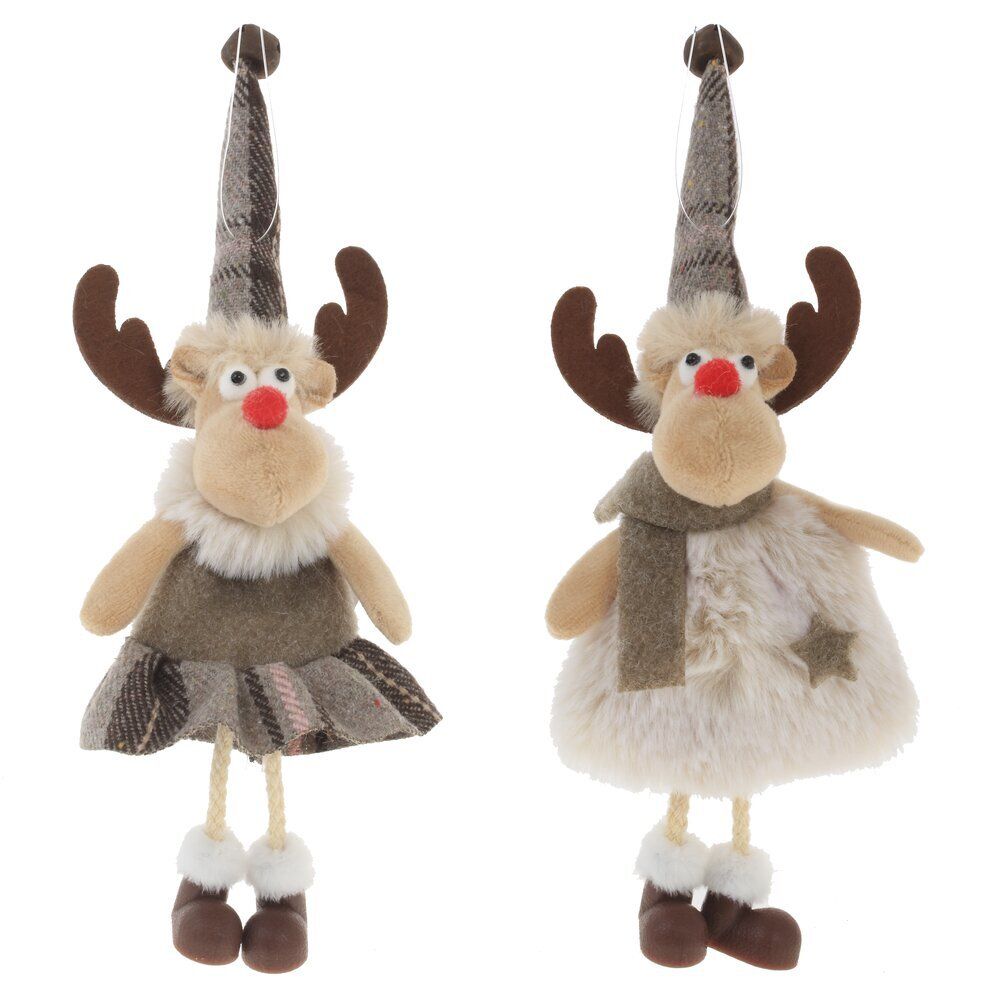 GAEM Изделие декоративное подвесное "Олень", L9 W5 H24 см, 2в.