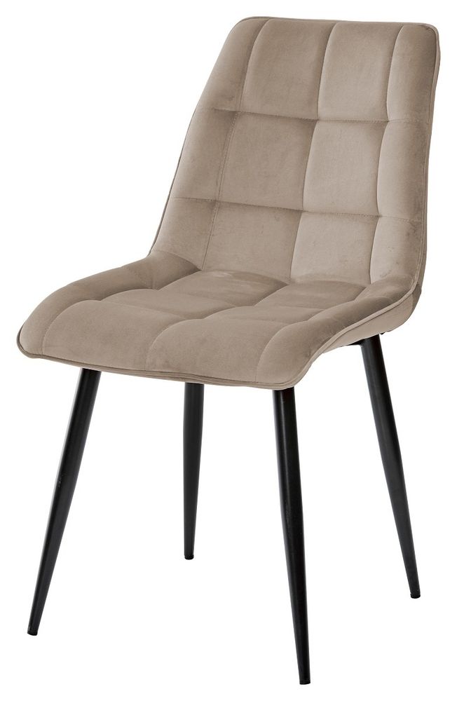 Стул CHIC BLUVEL-40 бежевый / черный каркас М-City