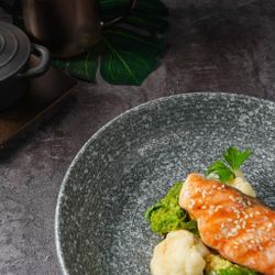 Салатник 1300 мл d 26,8 см h4,6 см глазурь Glossy Stone Untouched Taiga P.L. Proff Cuisine [1]