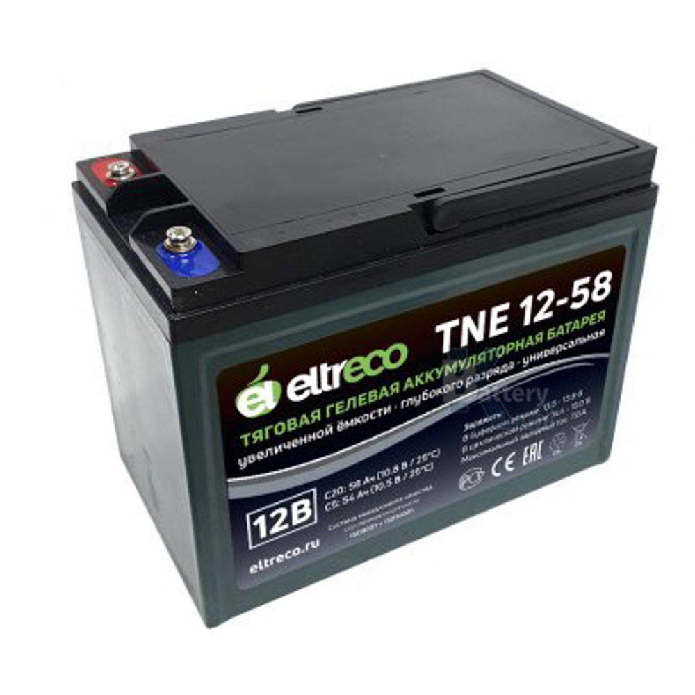 Аккумулятор Eltreco TNE12-58 (AGM+GEL)