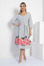 Платье Вершина восхищения (белое) П12880-3М LT Collection