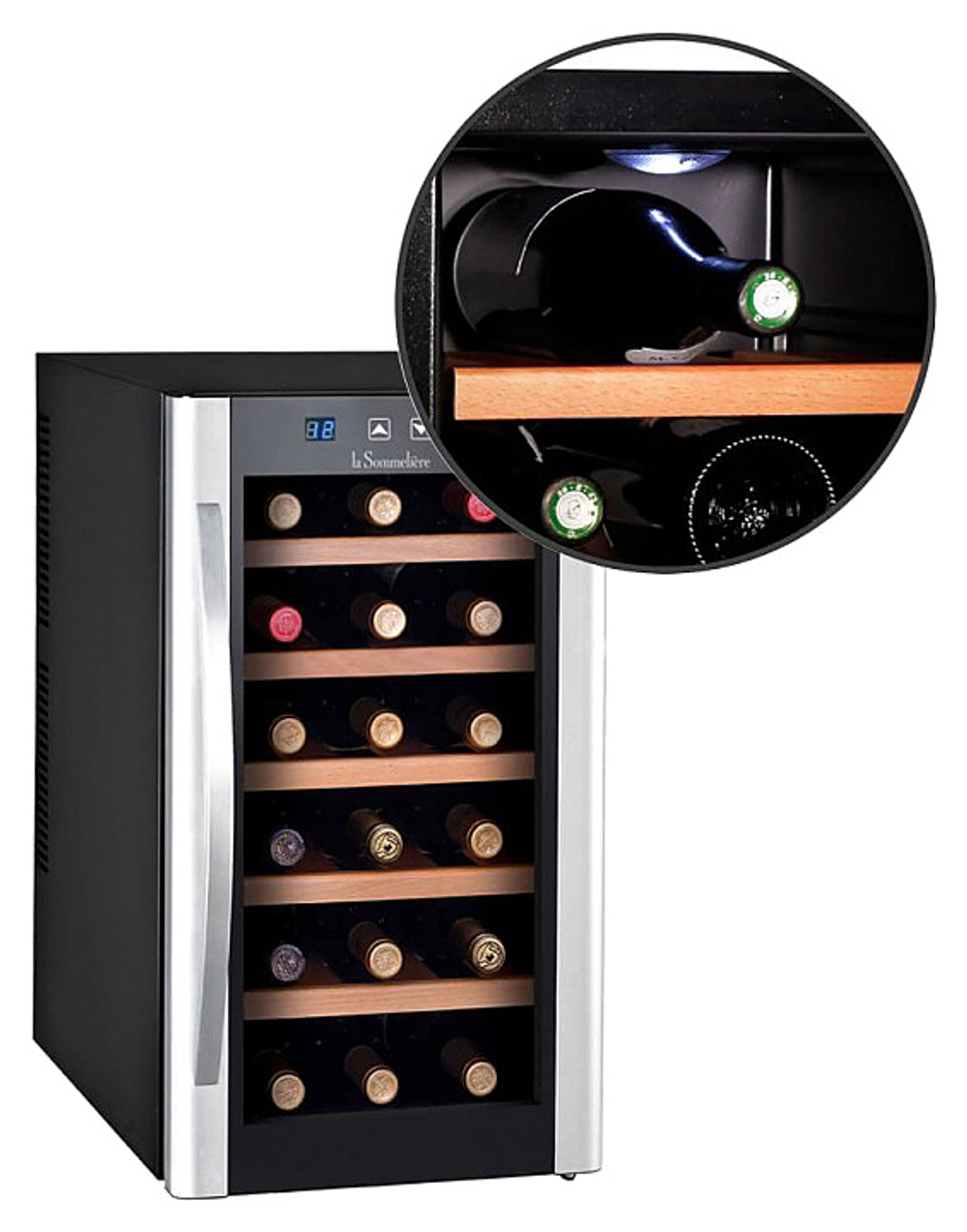 Винный шкаф La Sommeliere LS18KB