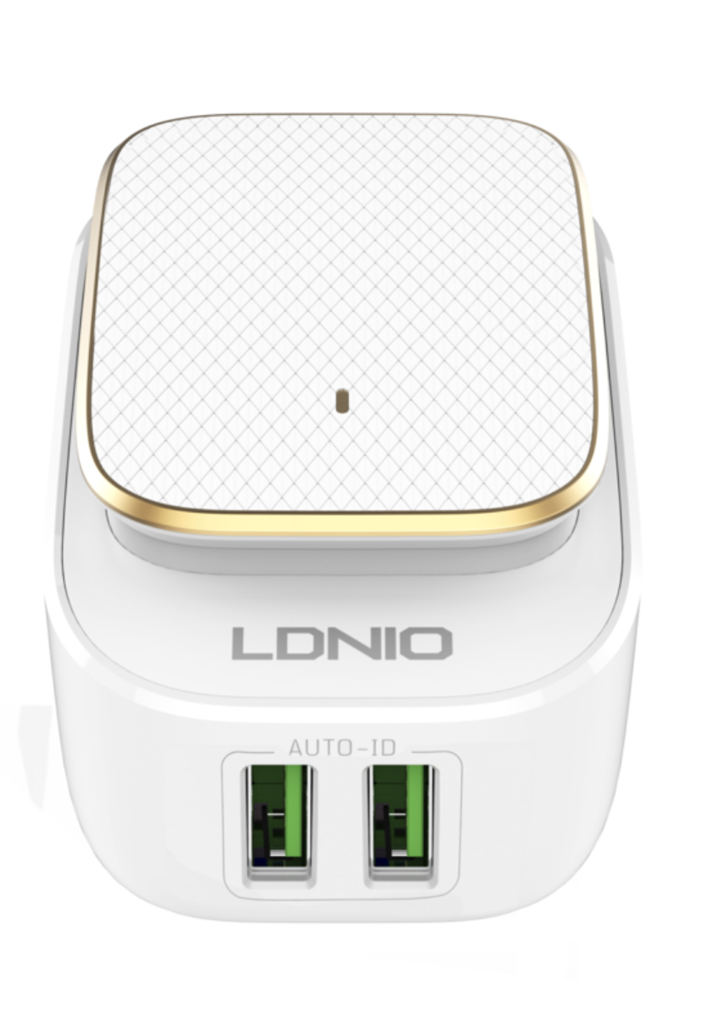 Адаптер 12W 2USB-A 2.4A (A2205) LDNIO CN