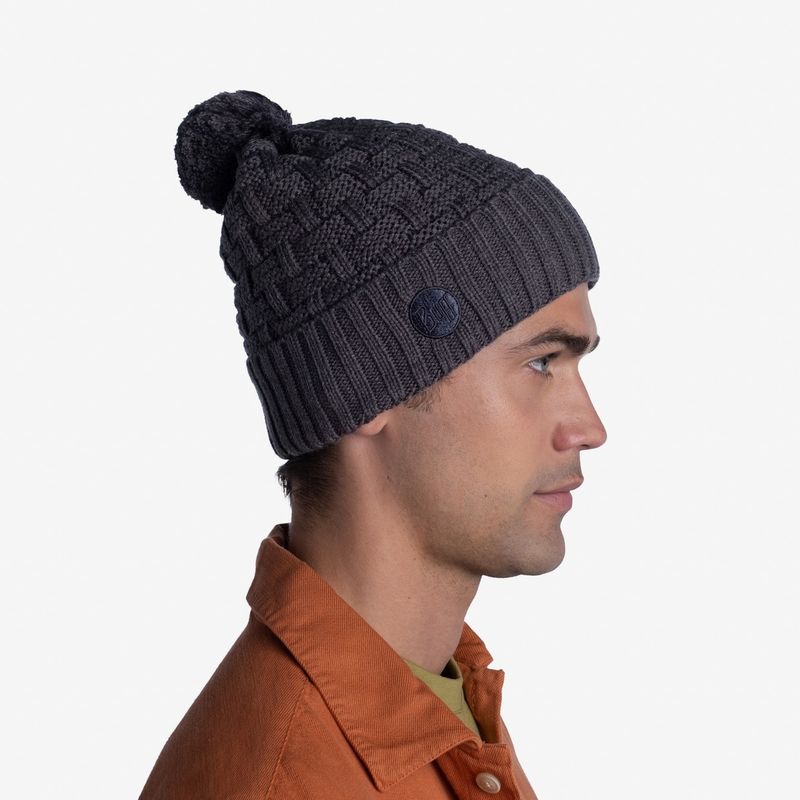 Шапка вязаная с флисом Buff Hat Knitted Polar Airon Grey Vigore Фото 3