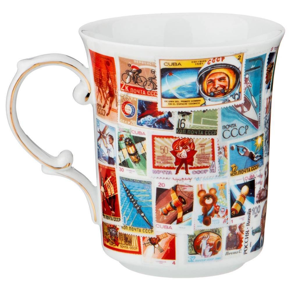 КРУЖКА LEFARD "МАРКИ СССР" 500 МЛ (КОР=24ШТ.)