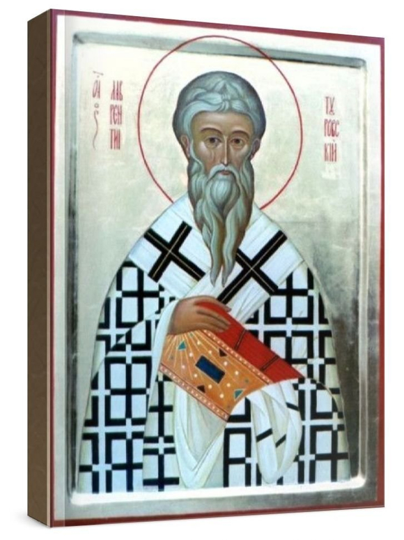 Лаврентий Туровский (рукописная икона)