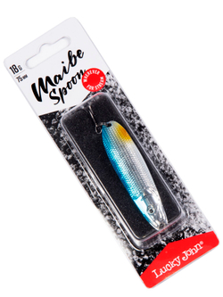 Блесна Lucky John Maibe Spoon 75 мм, 18 г, цвет 007