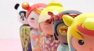 Kokeshi Litchee by Jeremy Scott