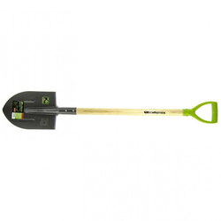 Лопата штыковая, 210х290х1150 мм, деревянный лакированный черенок, Сибртех