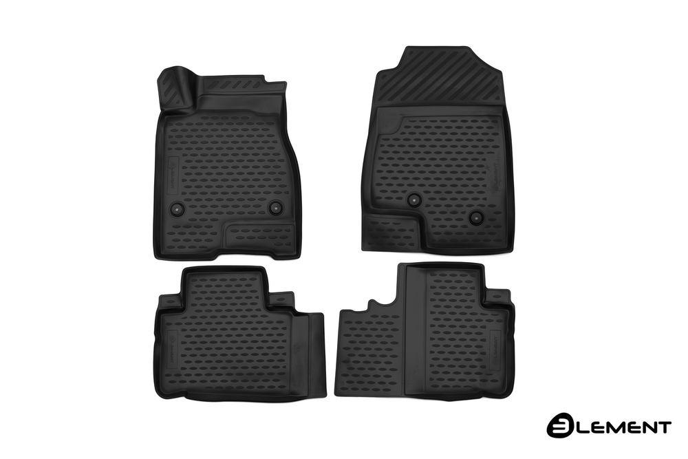 Коврики в салон для HAVAL H6 (I), 2014-2020, FWD, 4 шт. (полиуретан) ELEMENT3D9922210K