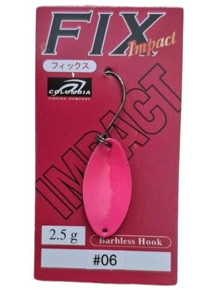Колеблющаяся блесна FOREST FIX Impact 2.5g/#06