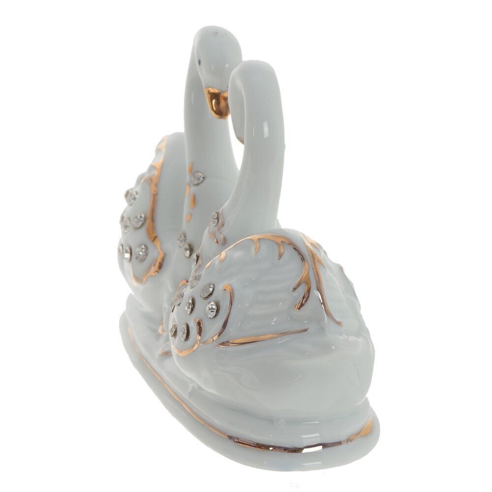 GAEM Фигурка декоративная "Лебеди", L14 W4,5 H8,5 см