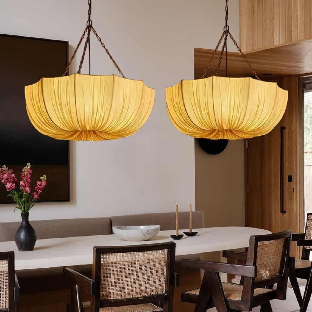 Элегантный подвес в мягком, складчатом дизайне