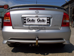 Оцинкованный фаркоп на Opel Astra G седан 1998-2004, Chevrolet Viva 2004-2008 (без электрики), Galia O007A