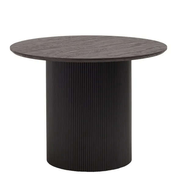 Стол Ballet Ø100 см, темное дерево