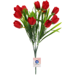 Искусственные цветы «Весеннее настроение» Тюльпаны 30см цвет бордовый