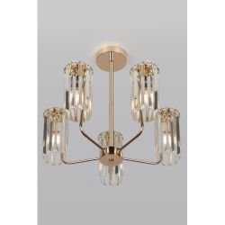 Люстра Rivoli Zoe 1064-305 5хЕ14 40 Вт хрусталь | Rivoli