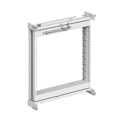 Рама поворотная частичная, центрированная 6U для 19" оборудования для корпусов CQE & CQE N, ВхШ 400х600 мм